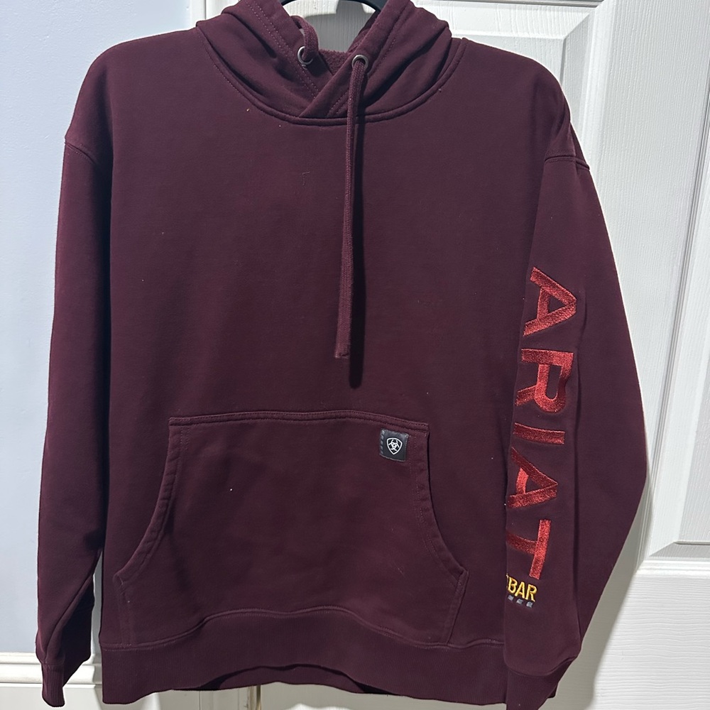 Ariat Men's Deep Maroon Hoodie